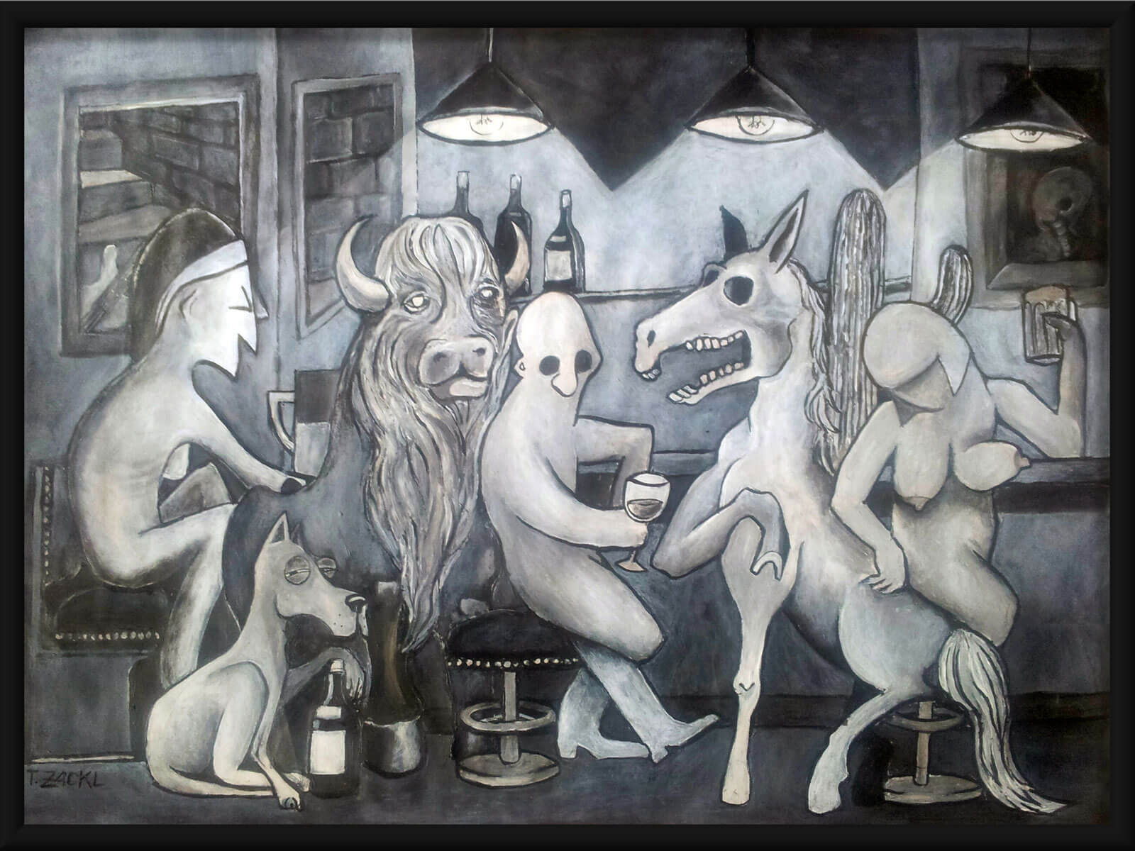 Abends an der Bar Abends an der Bar
