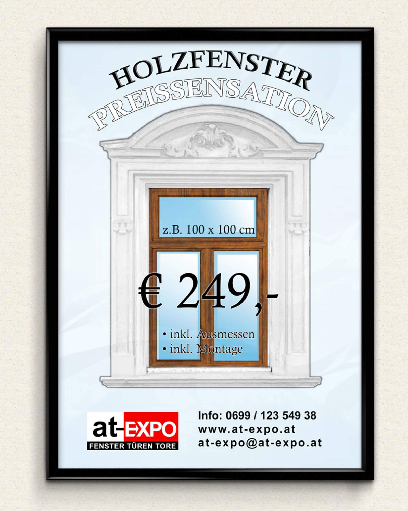 At-Expo Logos, Verkaufsunterlagen