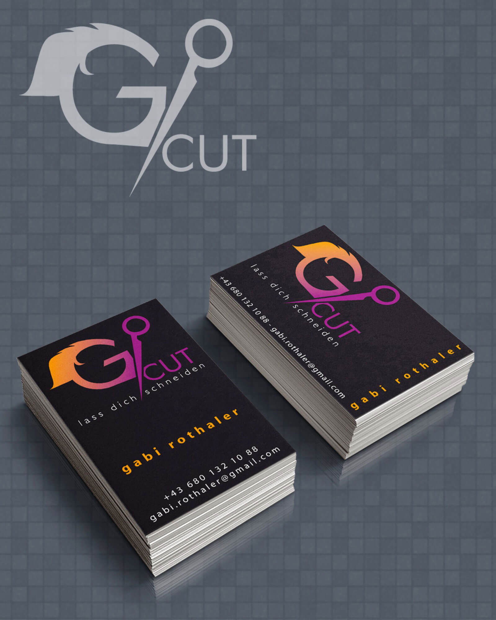 G-Cut, Wien G-Cut, Wien 7: Logogestaltung