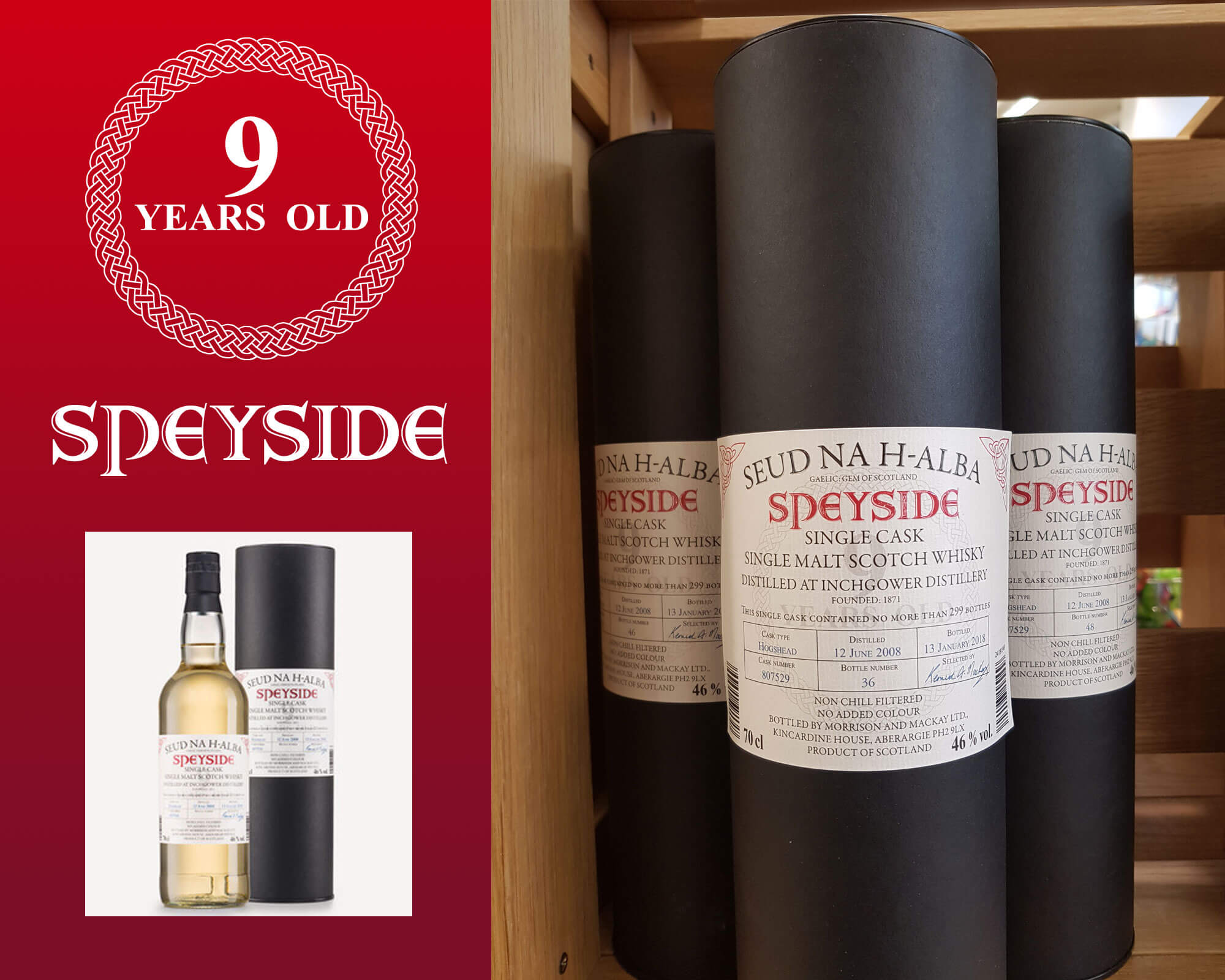 Gillespie & Partners: Whisky Etiketten